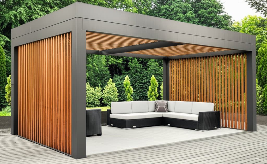 Featured image for Create a Private Outdoor Room With Pergola Pods