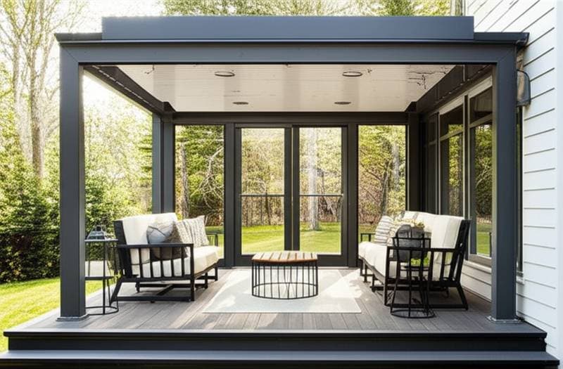 Featured image for Weatherproof Deck Rooms That Work Year-Round