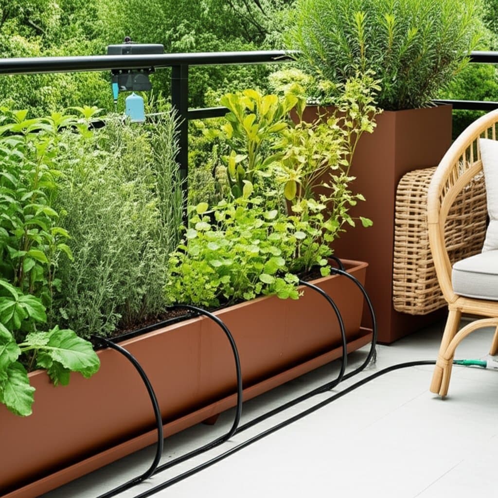 Featured image for Automate Balcony Watering With Micro-Drip Tape