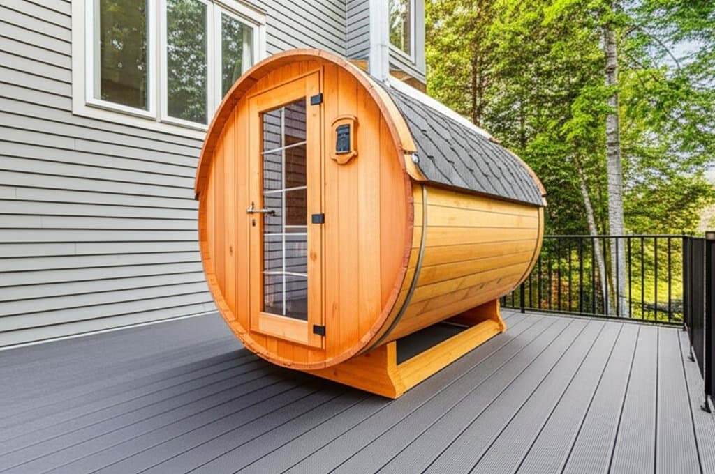 Featured image for Why Barrel Saunas Became the Top Deck Upgrade