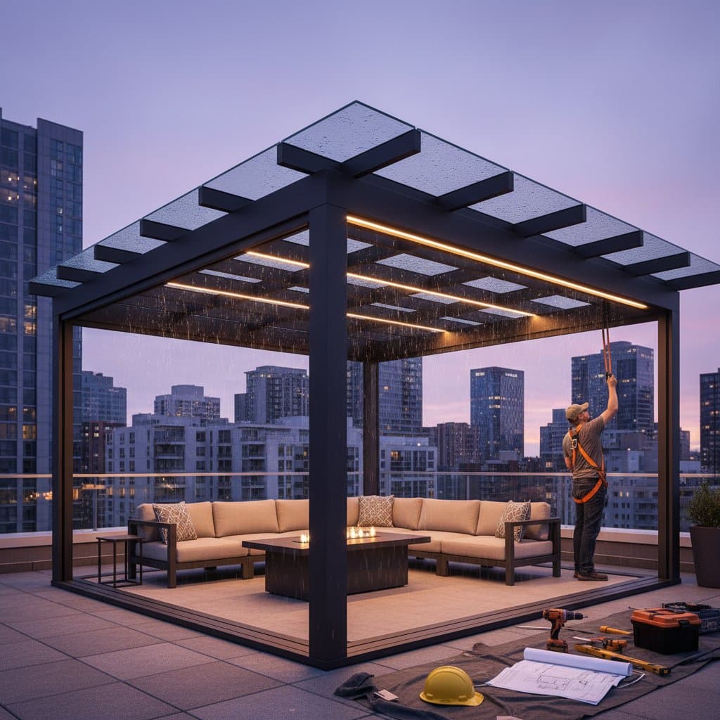 Featured image for Build a Weather-Tight Rooftop Pod in Two Days