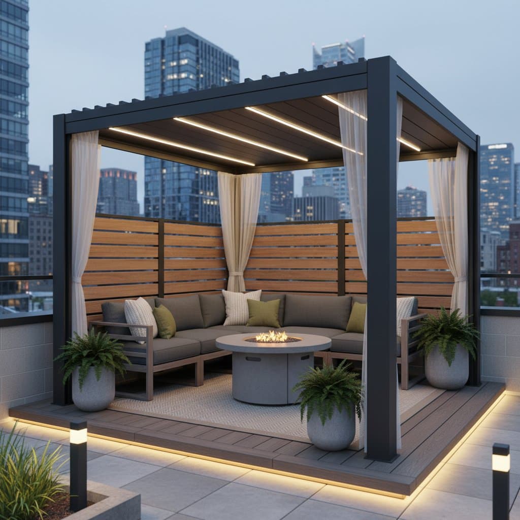 Featured image for Pergola Pods Turn Small Decks Into Private Retreats