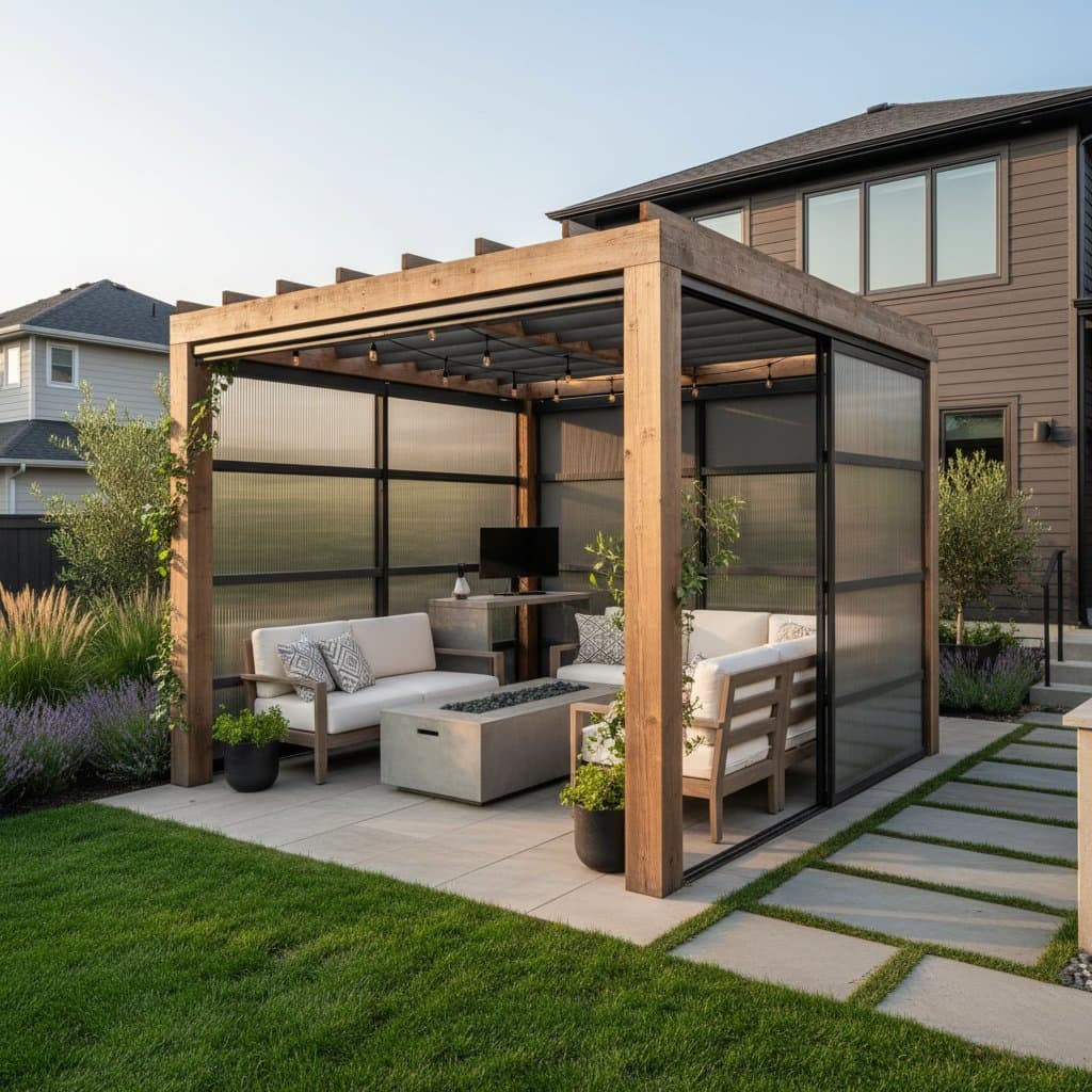 Featured image for Pergola Pods Create Privacy Without Feeling Boxed In