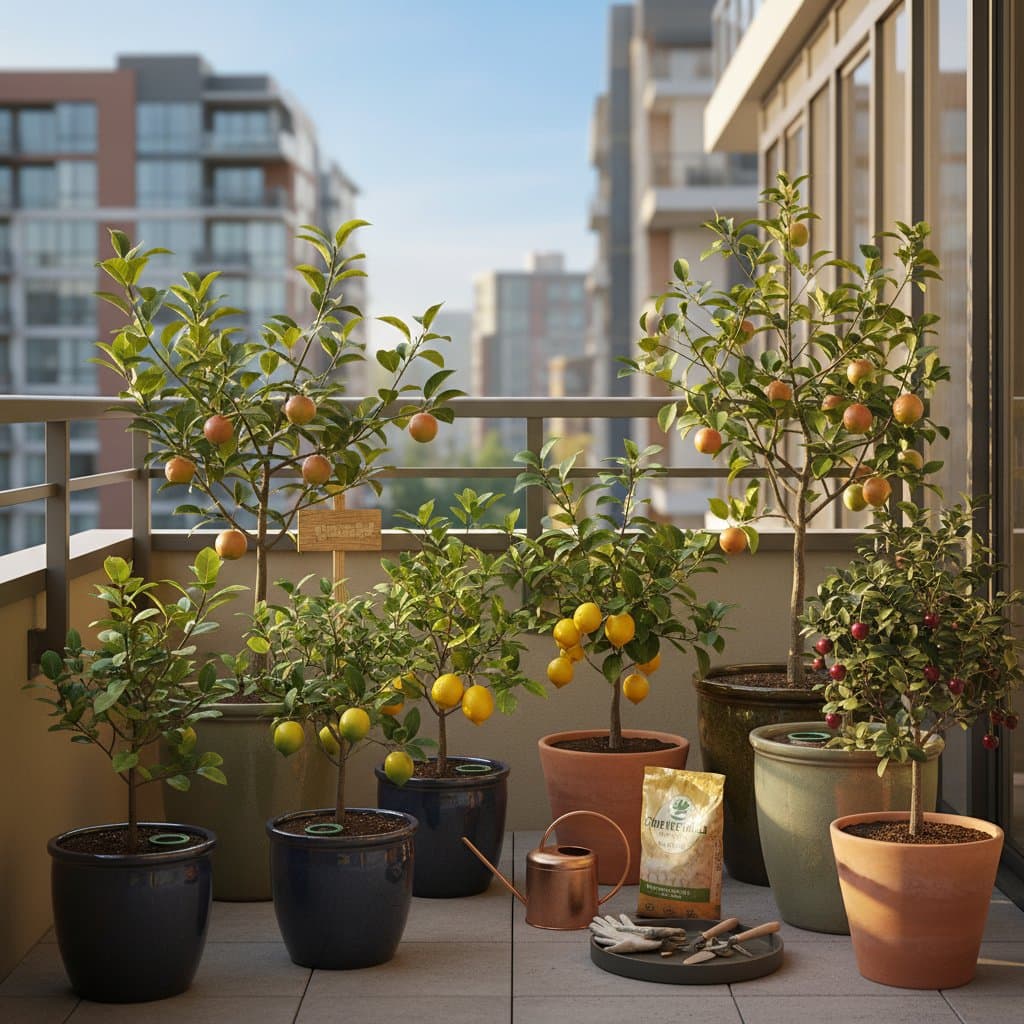 Featured image for Dwarf Fruit Trees Bring Orchards to Small Balconies