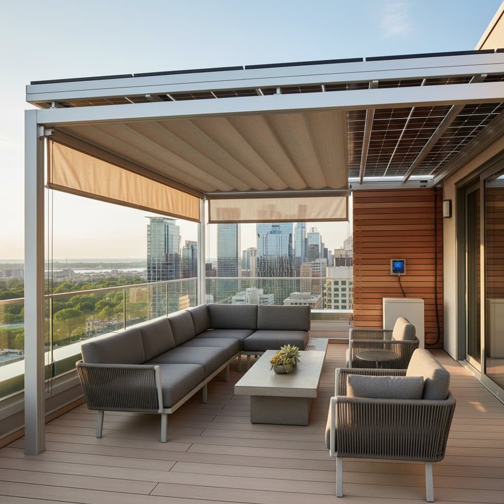 Featured image for Retractable Solar Shades Cool Decks While Cutting Costs