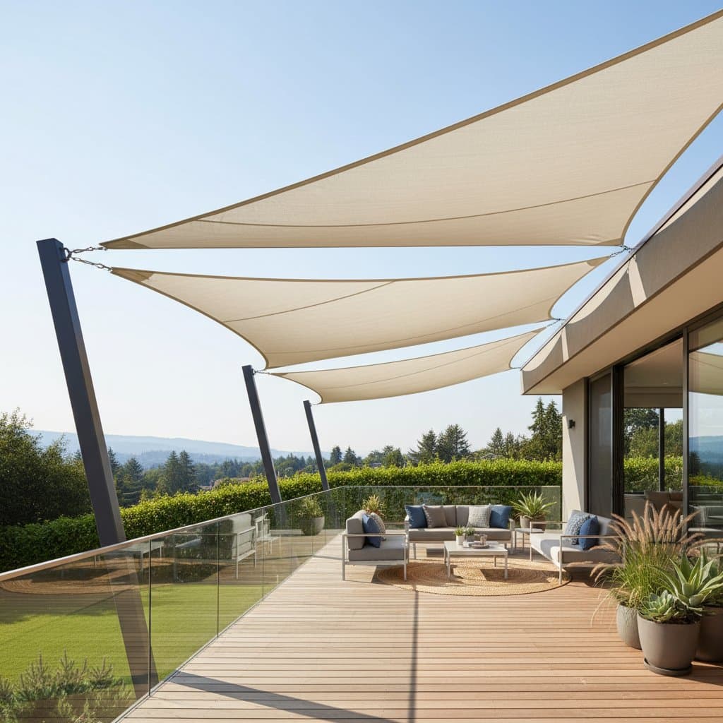 Featured image for Curved Shade Sails Block Heat Without Closing In Your Deck