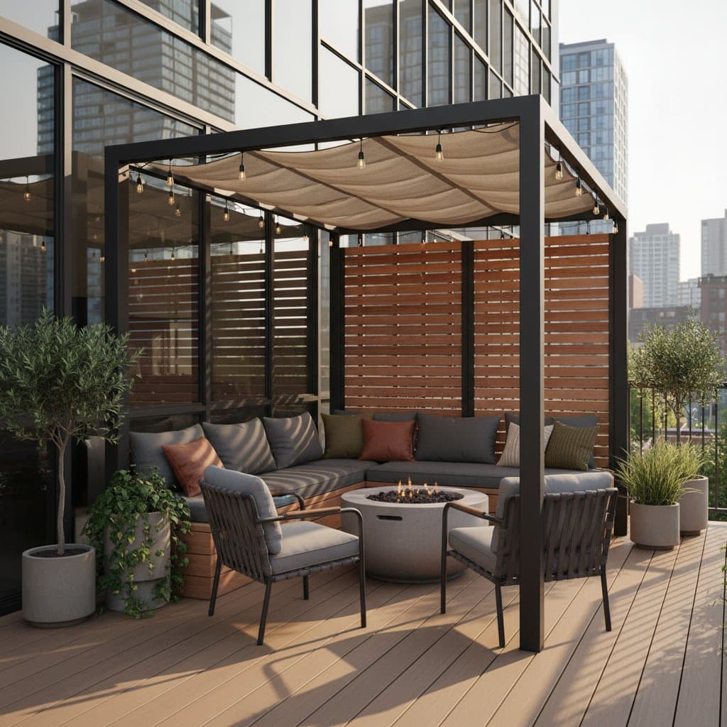 Featured image for Compact Pergolas That Fit Tight Urban Decks