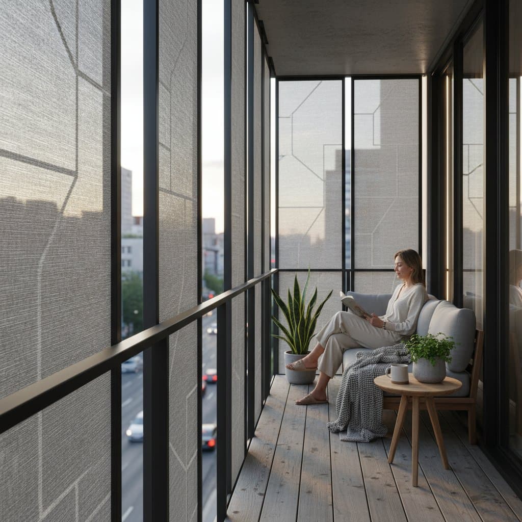 Featured image for Cut Urban Noise by 15 Decibels with Balcony Screens