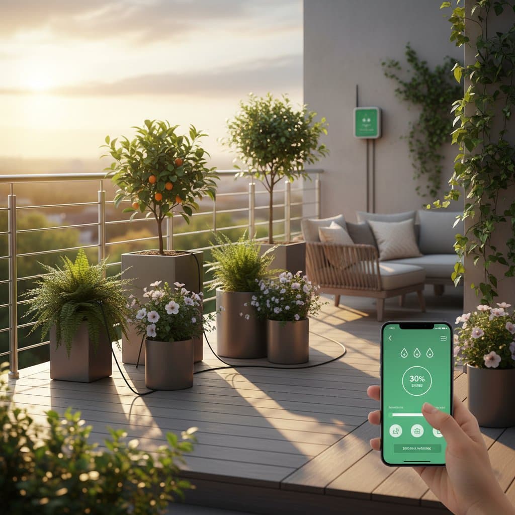 Featured image for Smart Irrigation Cuts Deck Garden Watering by 30 Percent