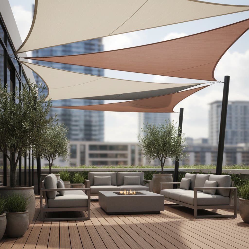 Featured image for Shade Sails Drop Deck Temperature 20 Degrees