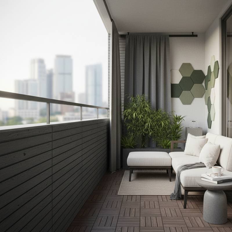 Image for Cut Balcony Noise 40-60% With Basic Soundproofing