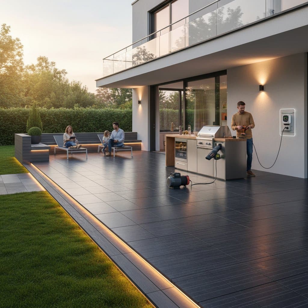 Image for Solar Pavers Turn Your Deck Into a Power Source