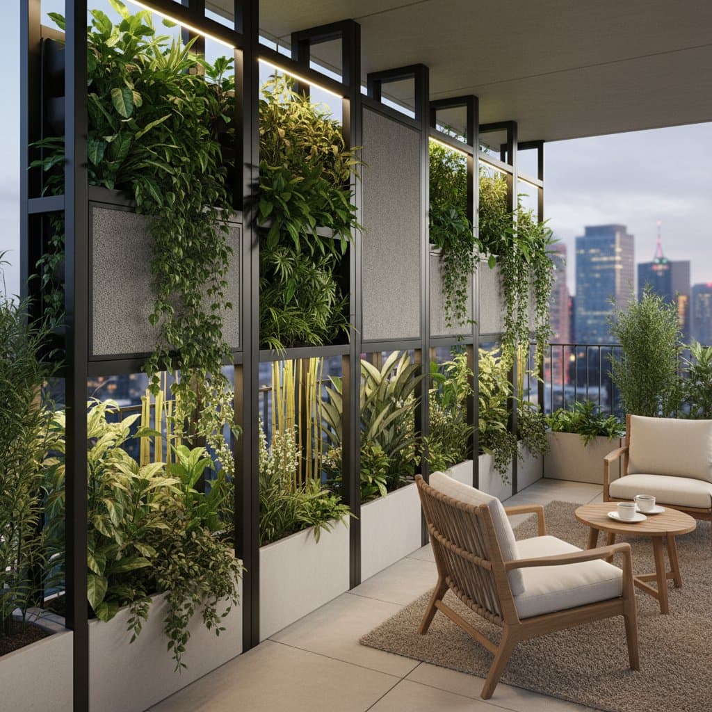 Image for Garden Walls That Cut Balcony Noise by Decibels