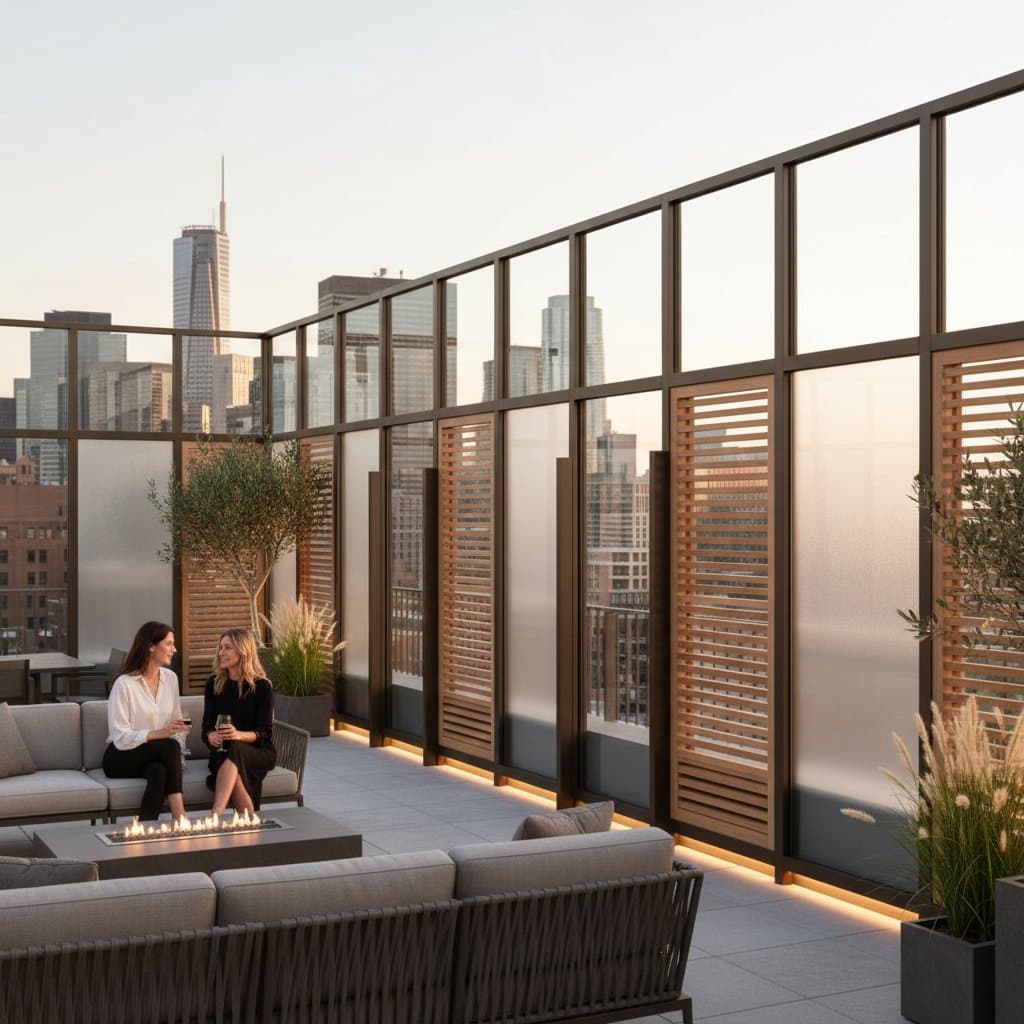 Featured image for Wind Screens That Tame Rooftop Gusts Without Blocking Views