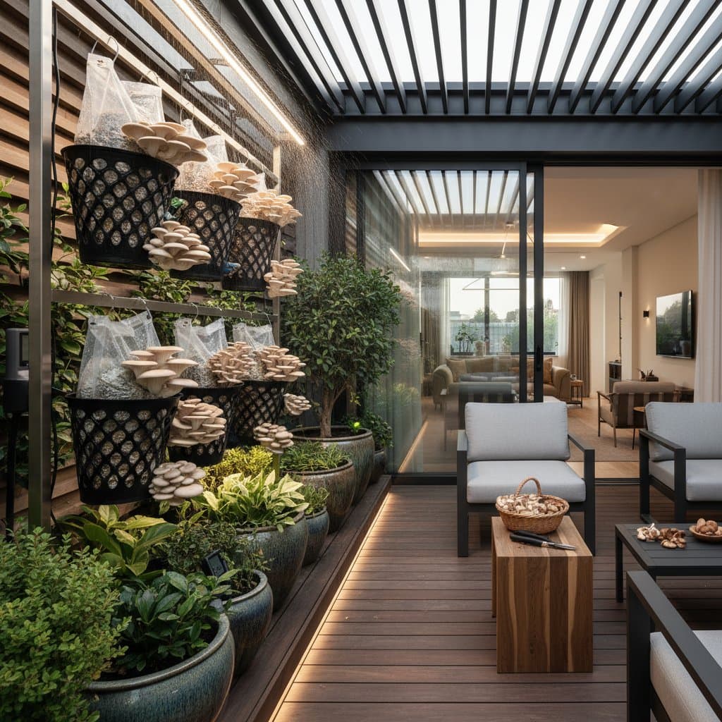 Image for The Deck Trick: Growing Gourmet Mushrooms at Home