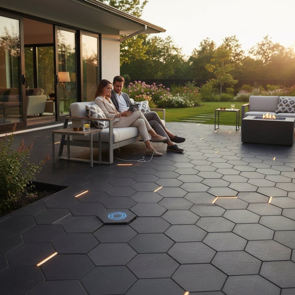 Image for Solar Pavers Turn Your Deck Into a Power Source