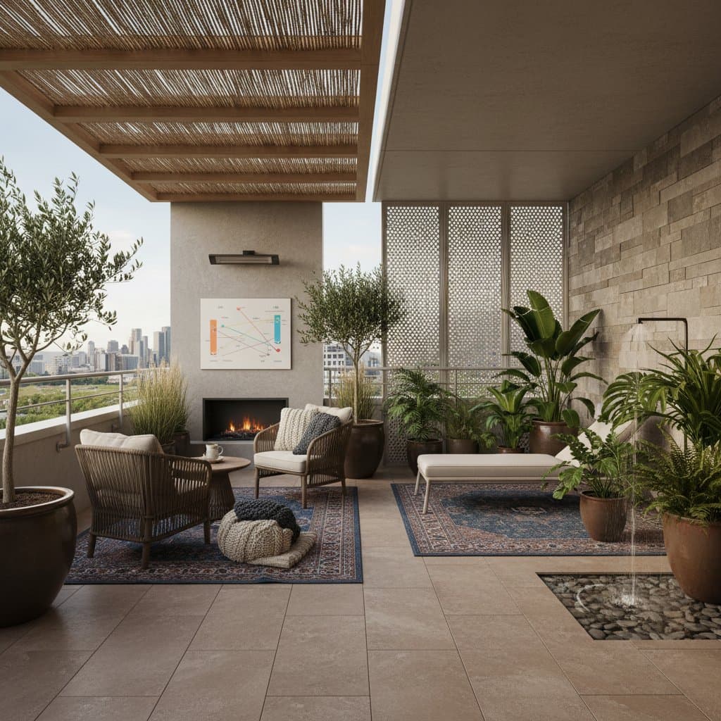 Image for Balcony Microclimates: Your Key to Year-Round Comfort