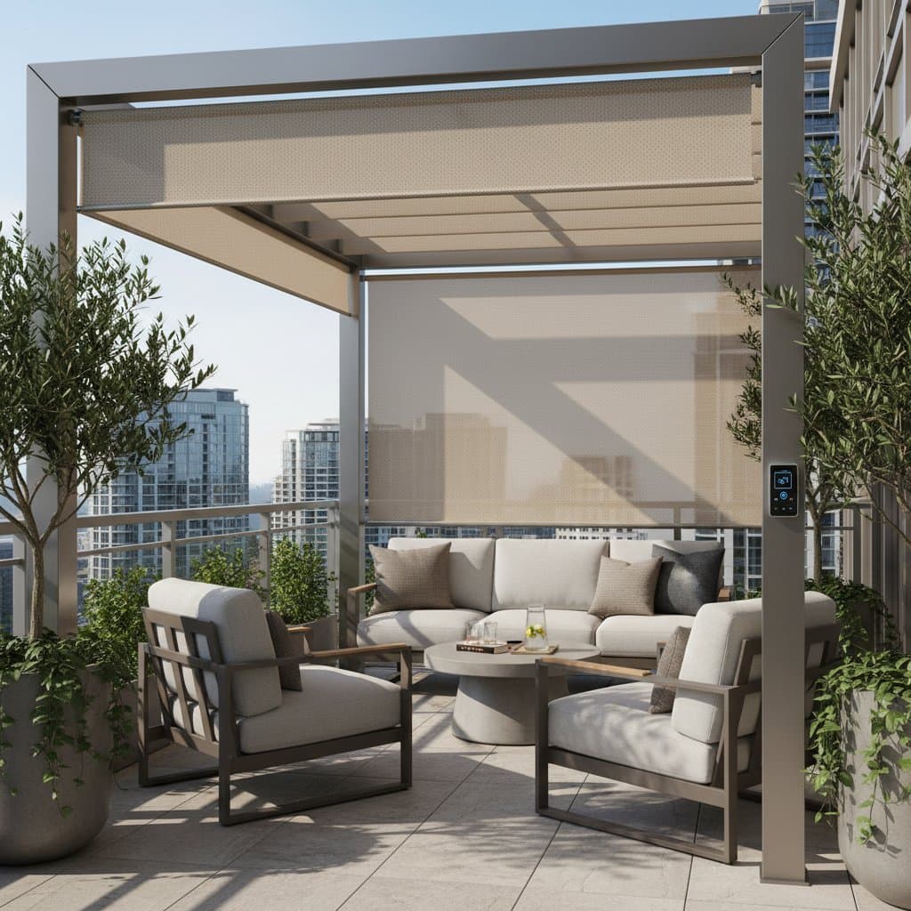 Featured image for Retractable Solar Shades That Block Heat and Glare