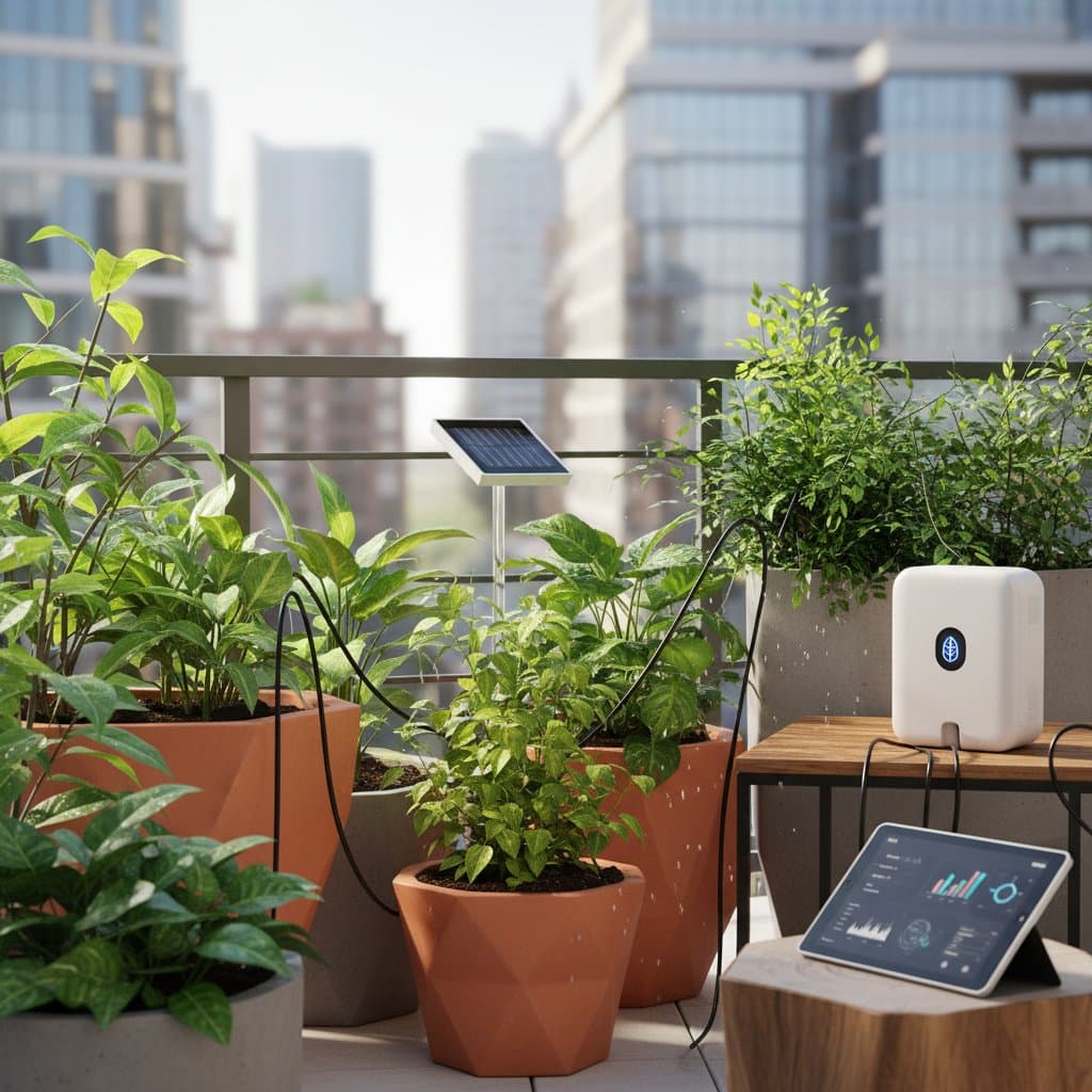 Featured image for Smart AI Drip Cuts Balcony Watering to Zero Effort