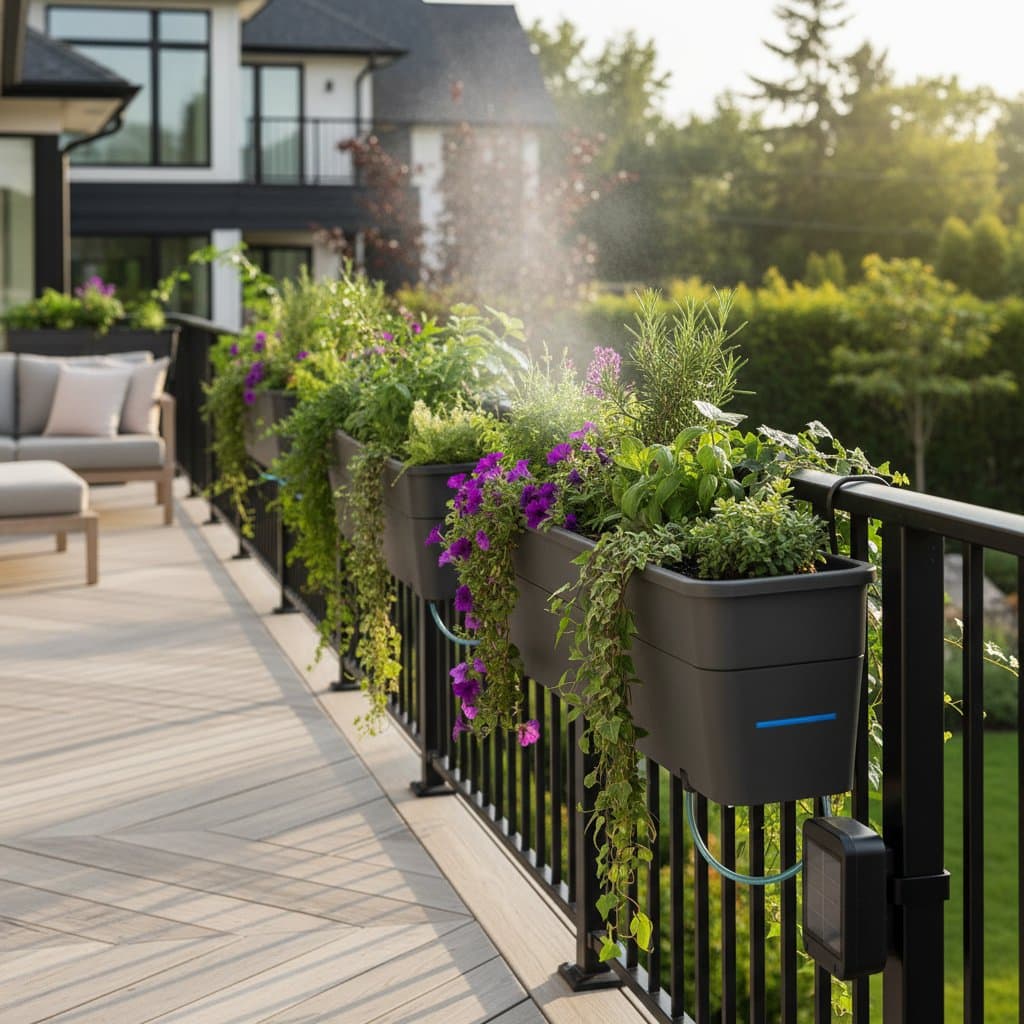 Featured image for Self-Watering Rail Planters Cut Watering Time in Half
