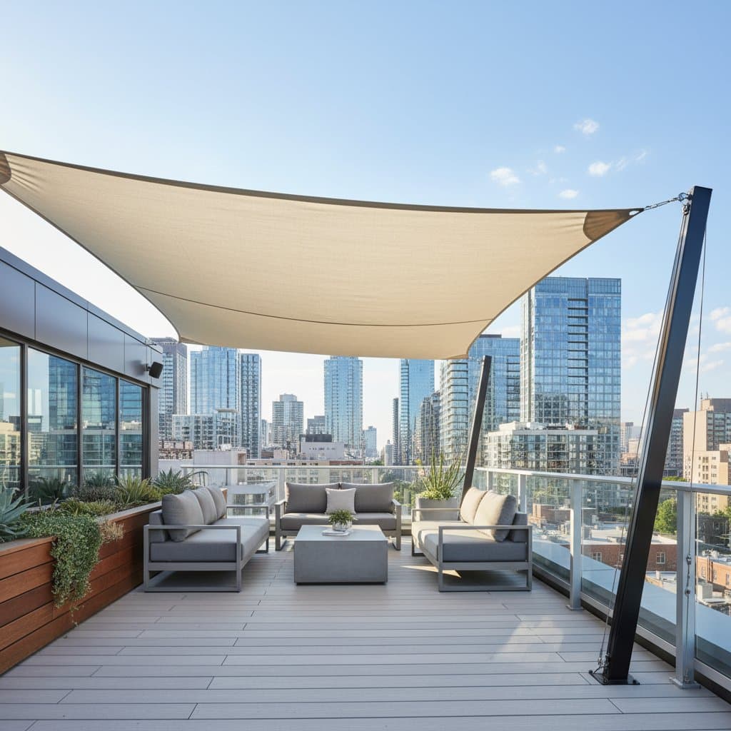 Featured image for Retractable Shade Sails for Flexible Urban Deck Comfort