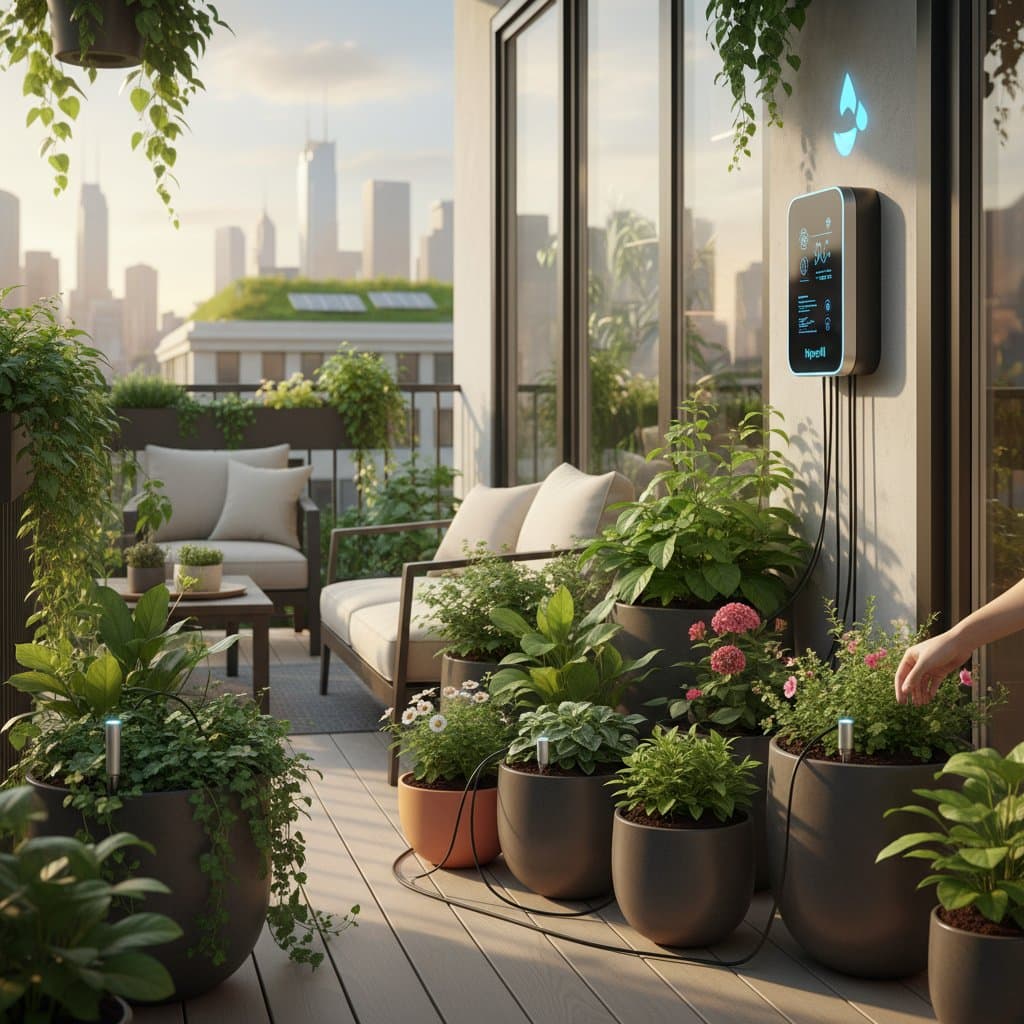 Featured image for AI Watering Systems Keep Balcony Plants Thriving