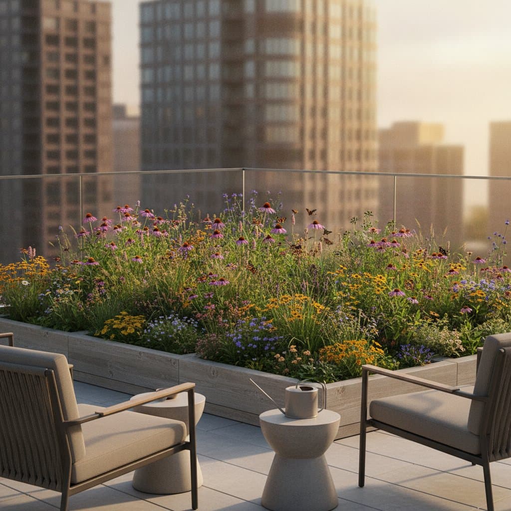 Image for Bare Rooftops Become Living Habitat in 30 Square Feet