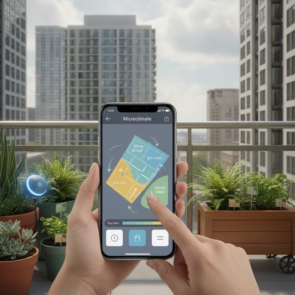 Image for Microclimate Apps Map Sun and Wind on Your Balcony