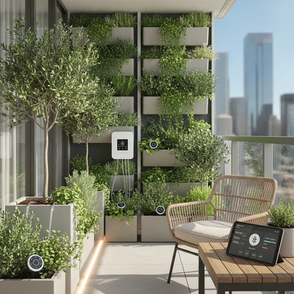 Image for AI Sensors Keep Balcony Plants Watered Automatically