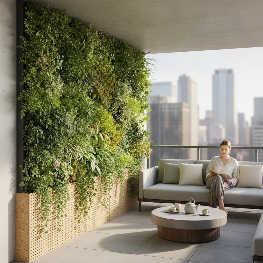 Image for Cut Urban Noise 80% With Living Garden Walls