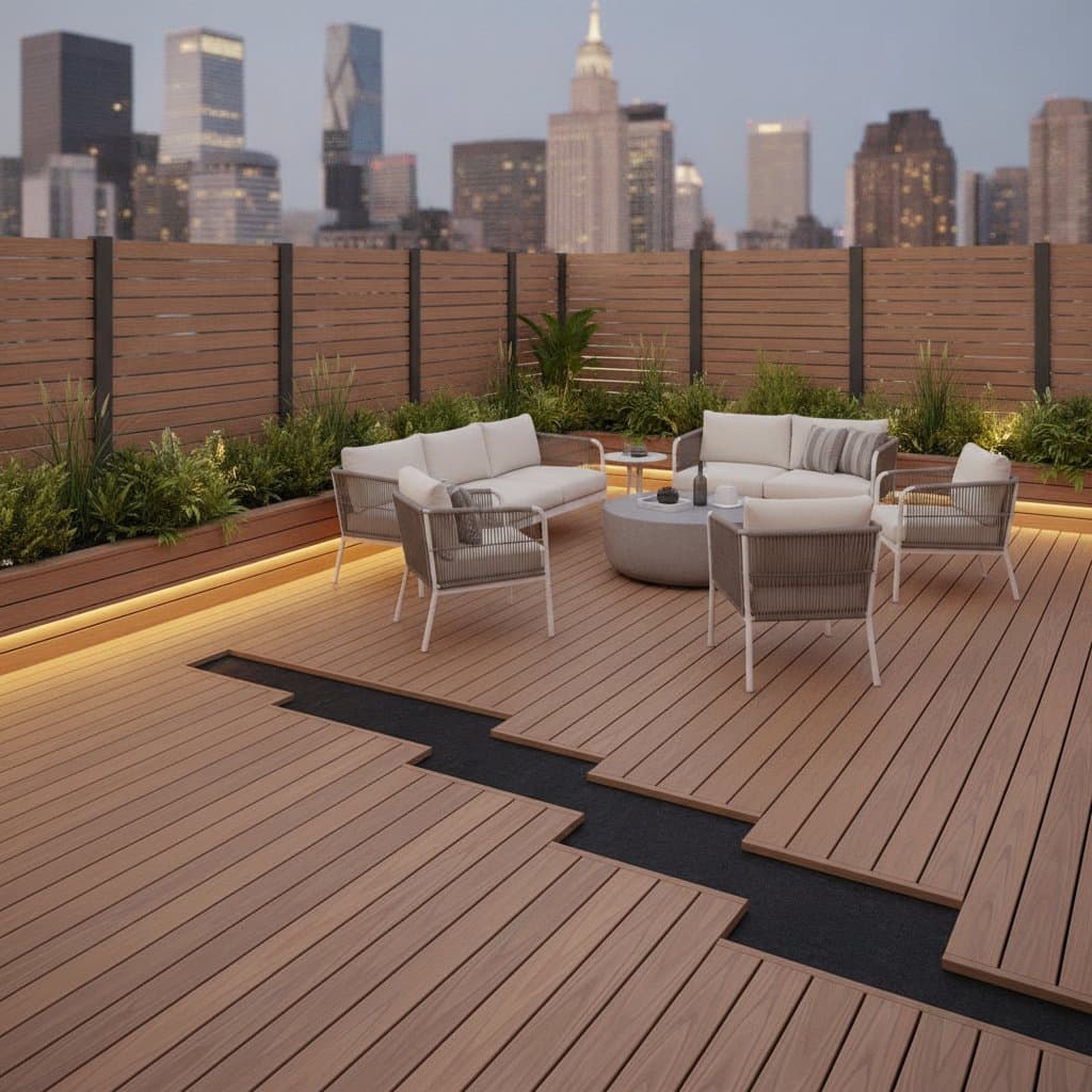 Image for Sound-Absorbing Decking Cuts Noise by 20 to 50 Percent