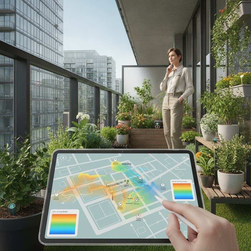Image for Microclimate Apps Map Your Balcony's Hidden Zones
