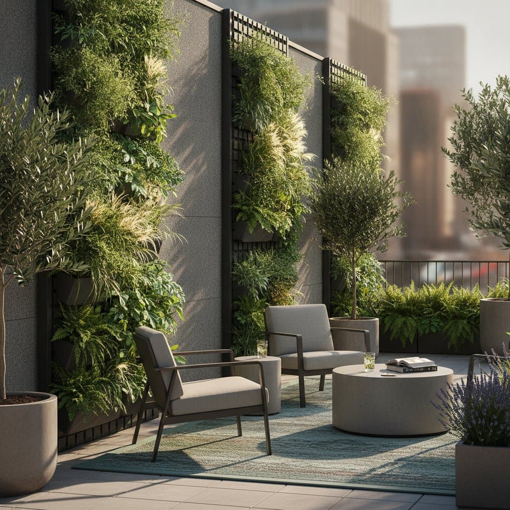 Image for Layering Plants to Block Street Noise on Decks