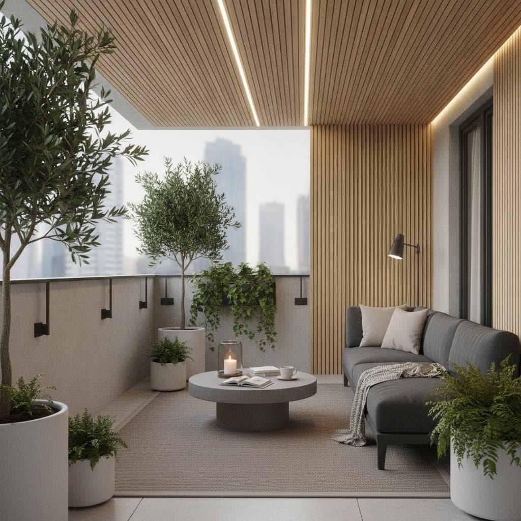 Image for Acoustic Panels Turn Noisy Balconies Into Calm Retreats