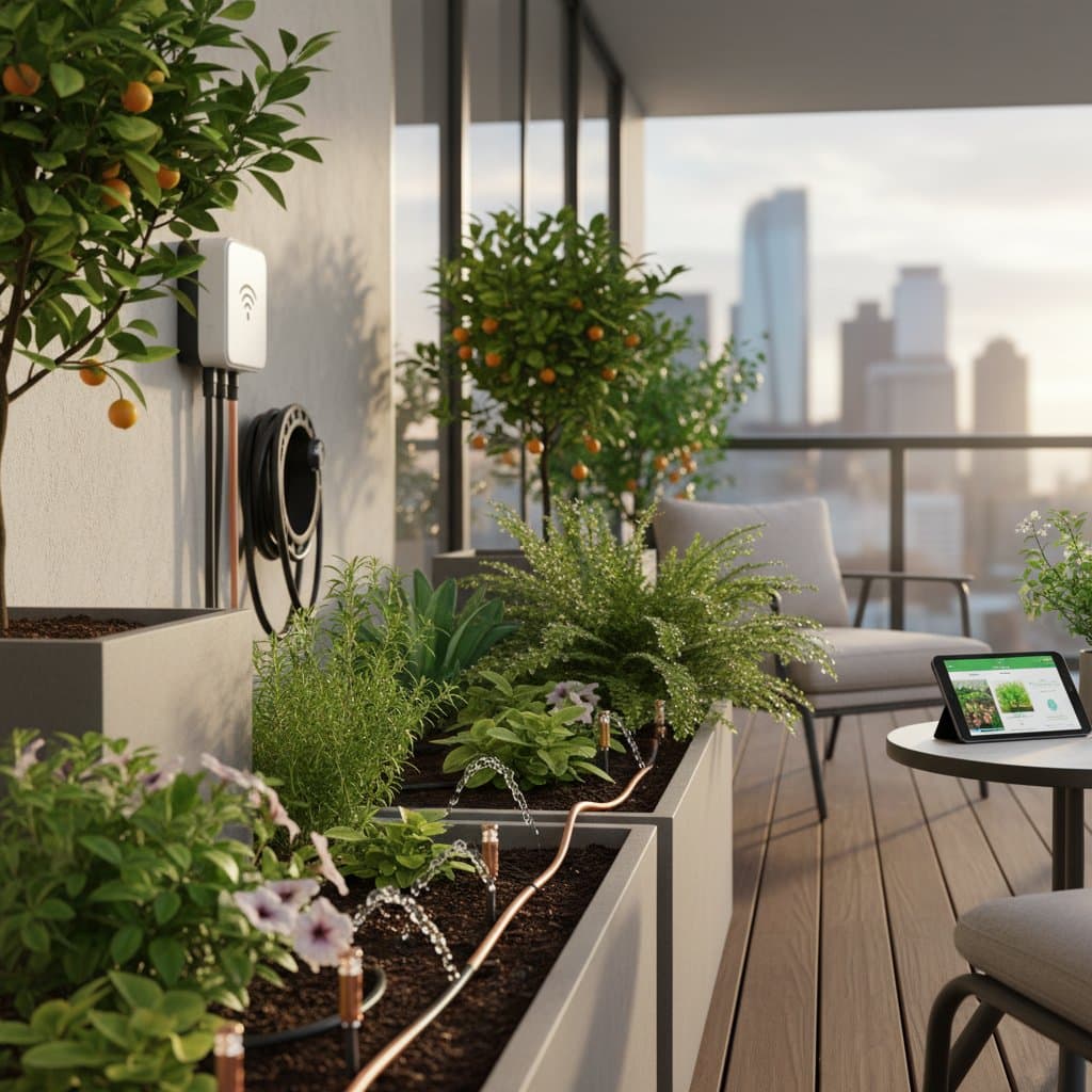 Featured image for Drip Irrigation Cuts Balcony Watering in Half