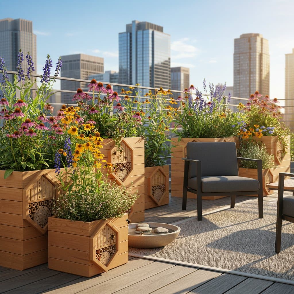 Featured image for Pollinator Pockets Turn Any Deck into a Bee Haven