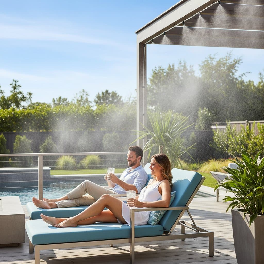 Image for Misting Systems Drop Deck Temps 20° Fast