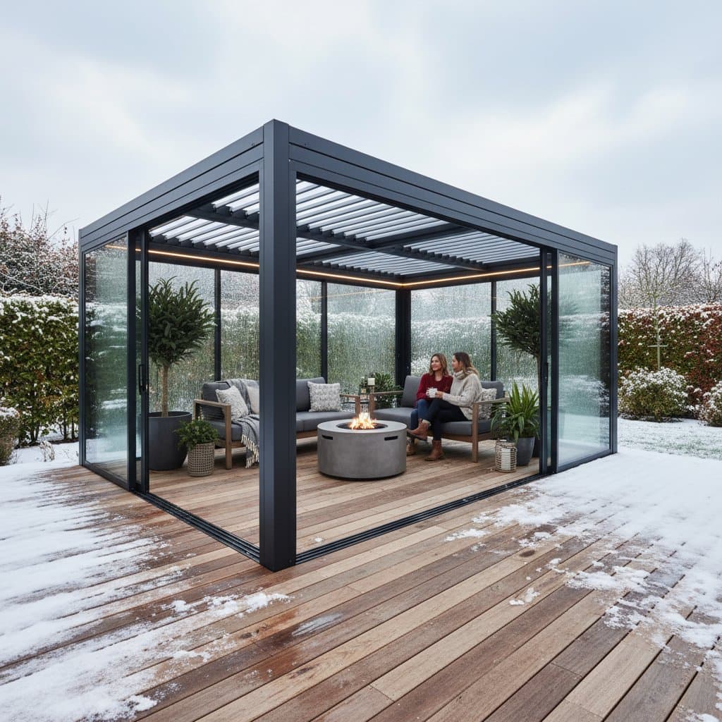 Featured image for Pergola Pods Turn Decks Into Year-Round Retreats