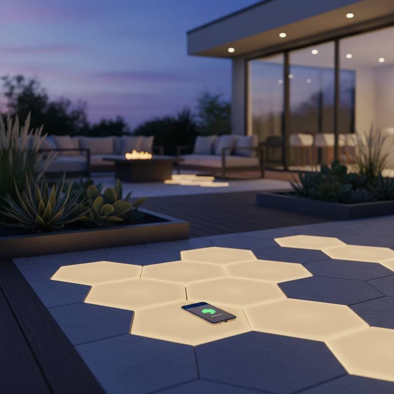 Featured image for Solar Pavers Store Sunlight and Charge Your Phone