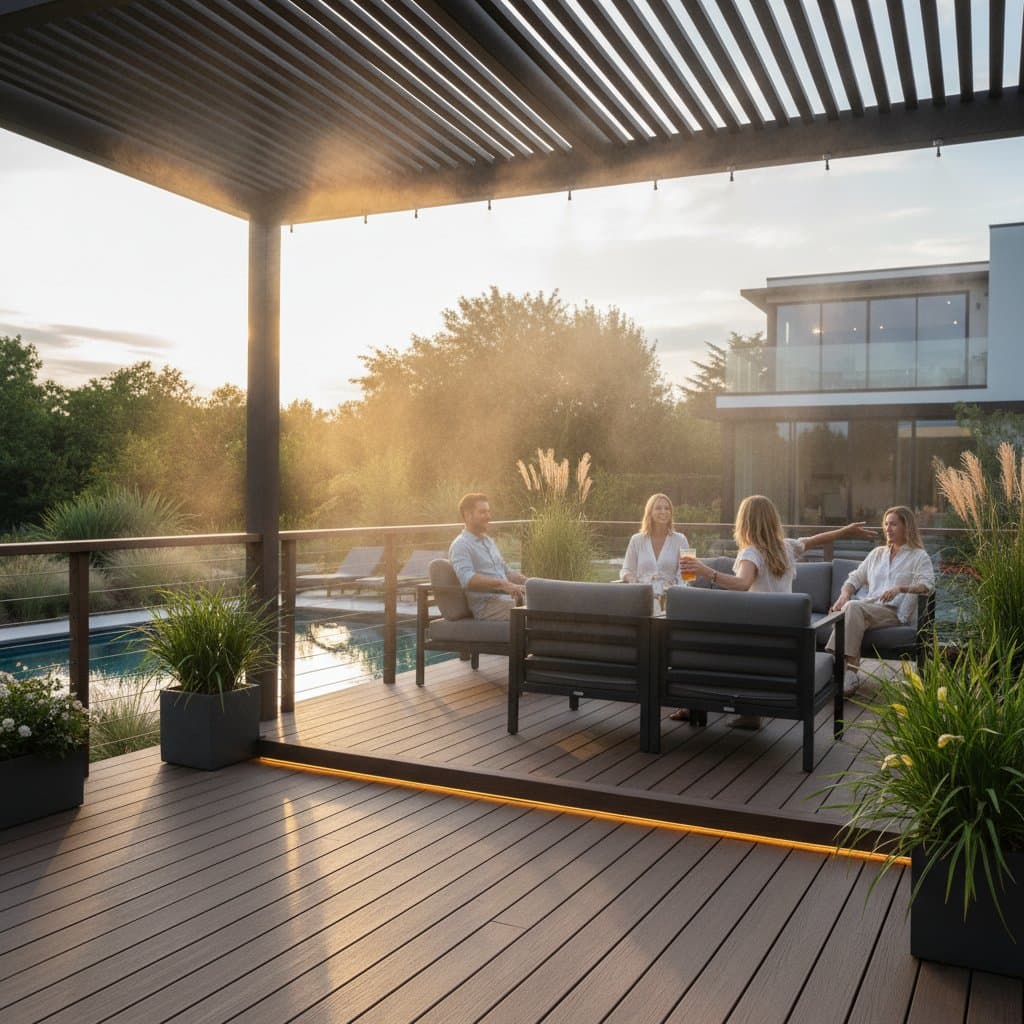 Featured image for Micro-Misting Drops Deck Temperature 15 Degrees