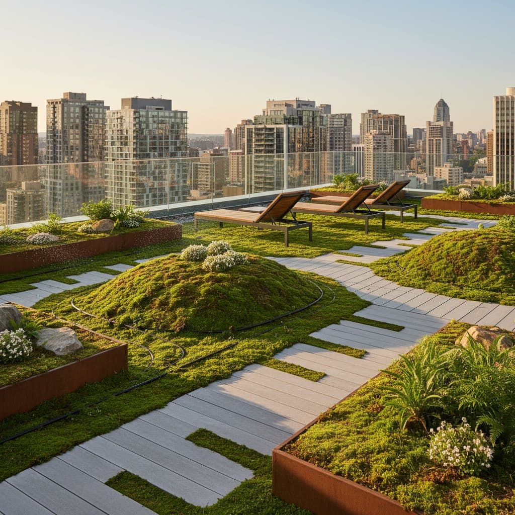 Featured image for Moss Carpets Cut Rooftop Watering by 80 Percent