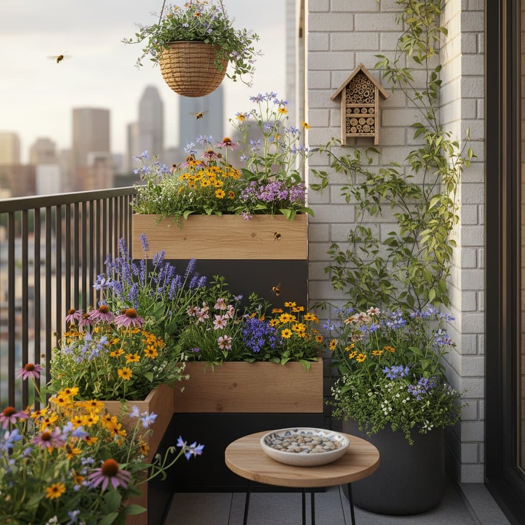 Featured image for Turn Your Balcony Into a Thriving Bee Habitat