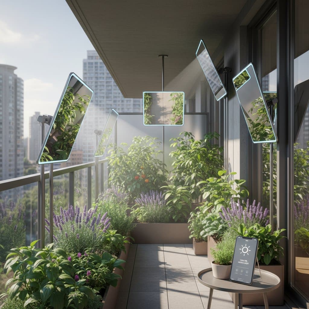 Featured image for AI Mirrors Double Sunlight for Shaded Balcony Gardens