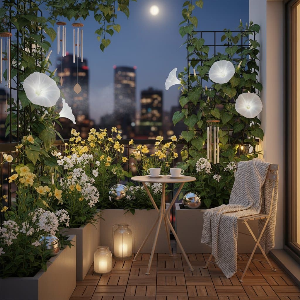Featured image for Create a Night-Blooming Balcony Garden That Thrives