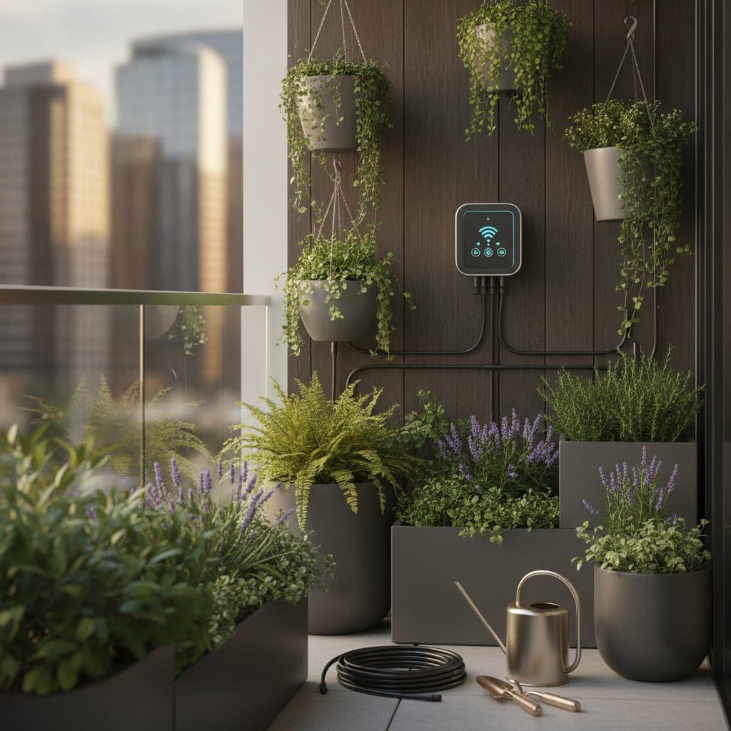 Featured image for Smart Drip Systems Cut Balcony Watering by 60%