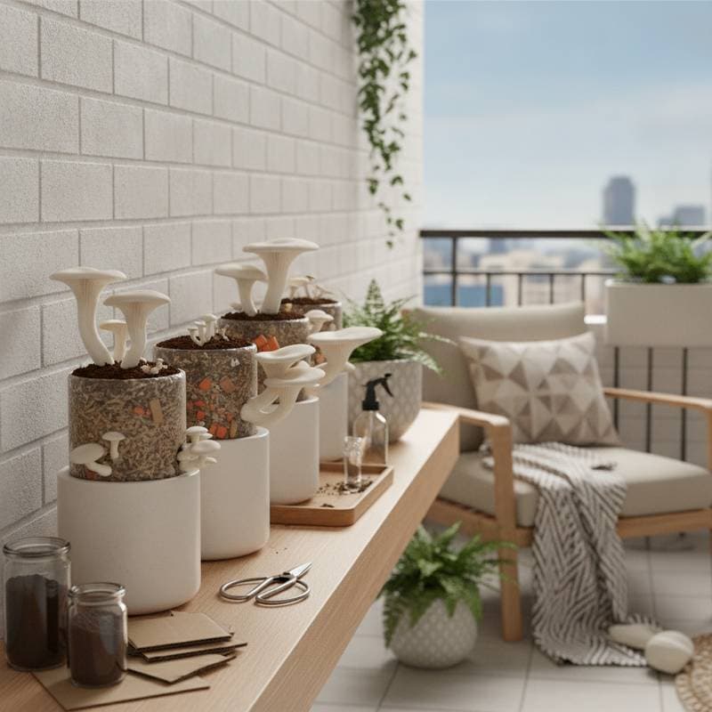 Featured image for Turn Coffee Grounds Into Fresh Mushrooms at Home
