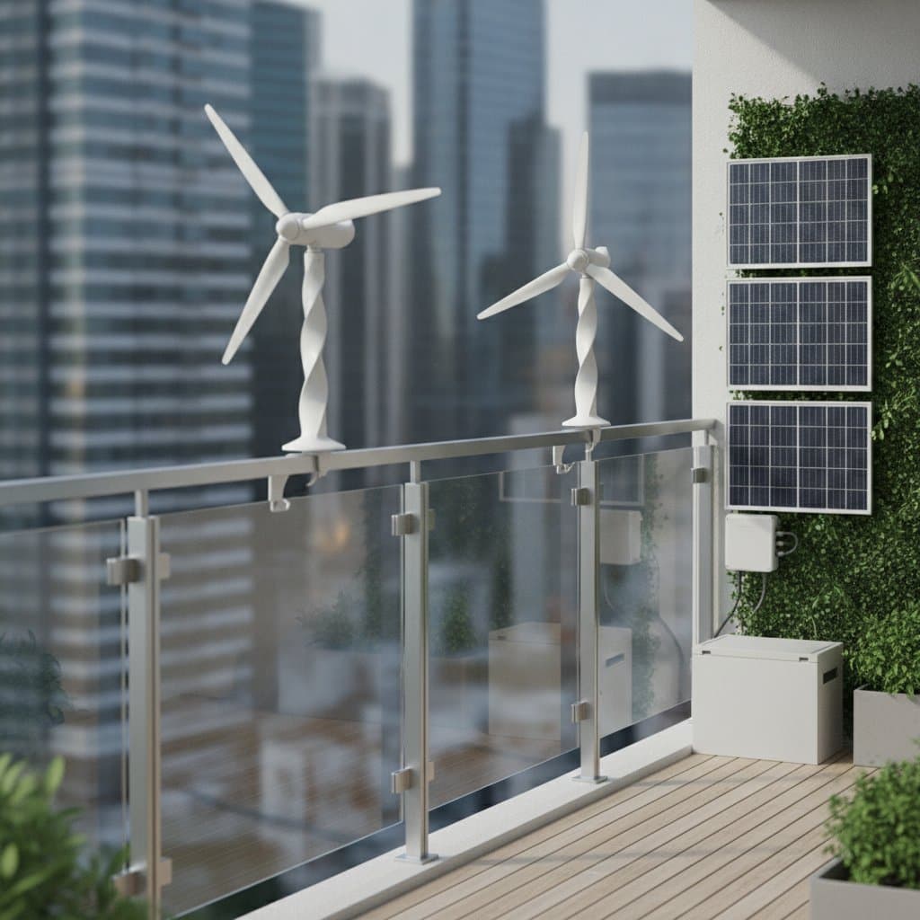 Featured image for Balcony Turbines Bring Clean Energy to Apartments
