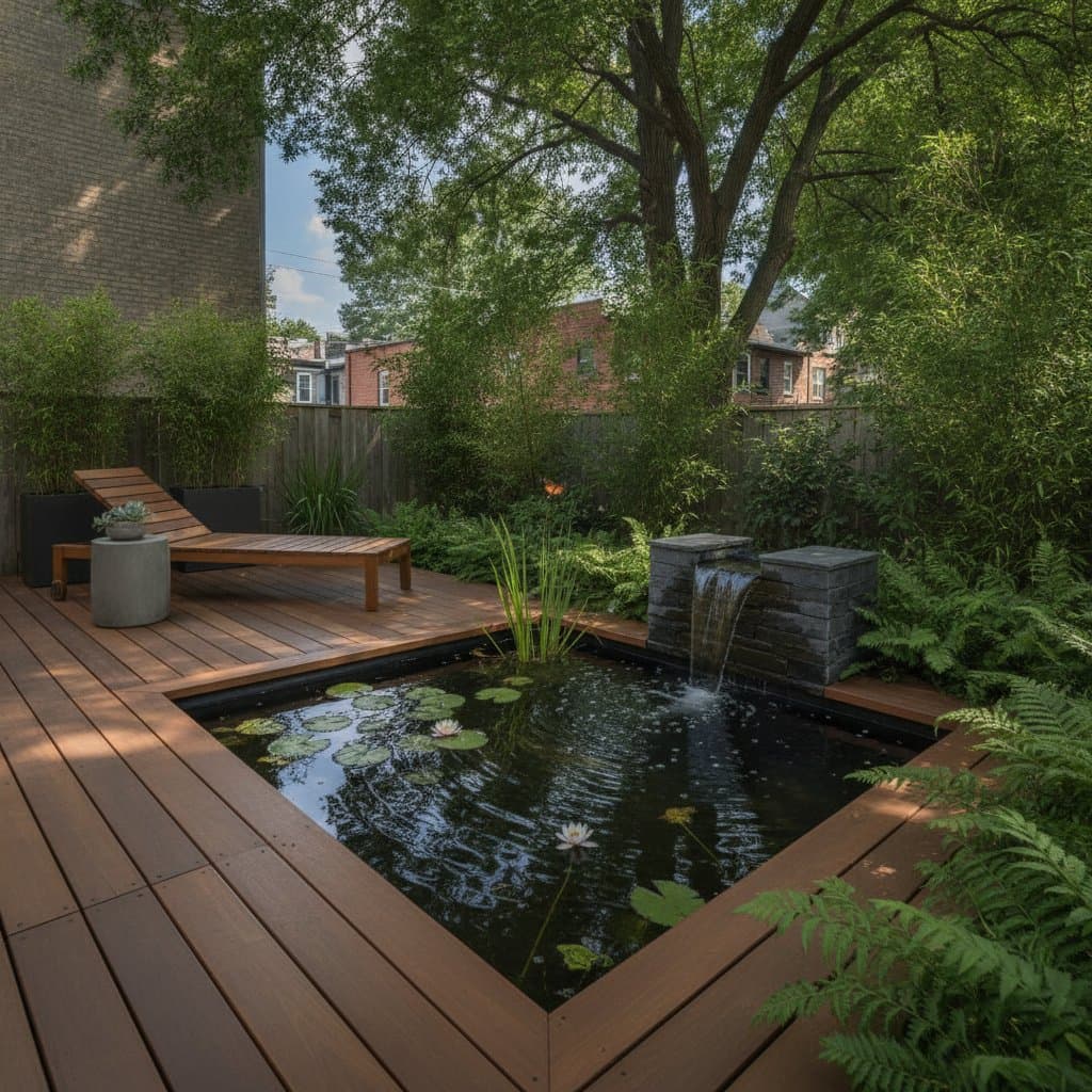 Featured image for Micro Pond Decks Drop Yard Temps Several Degrees