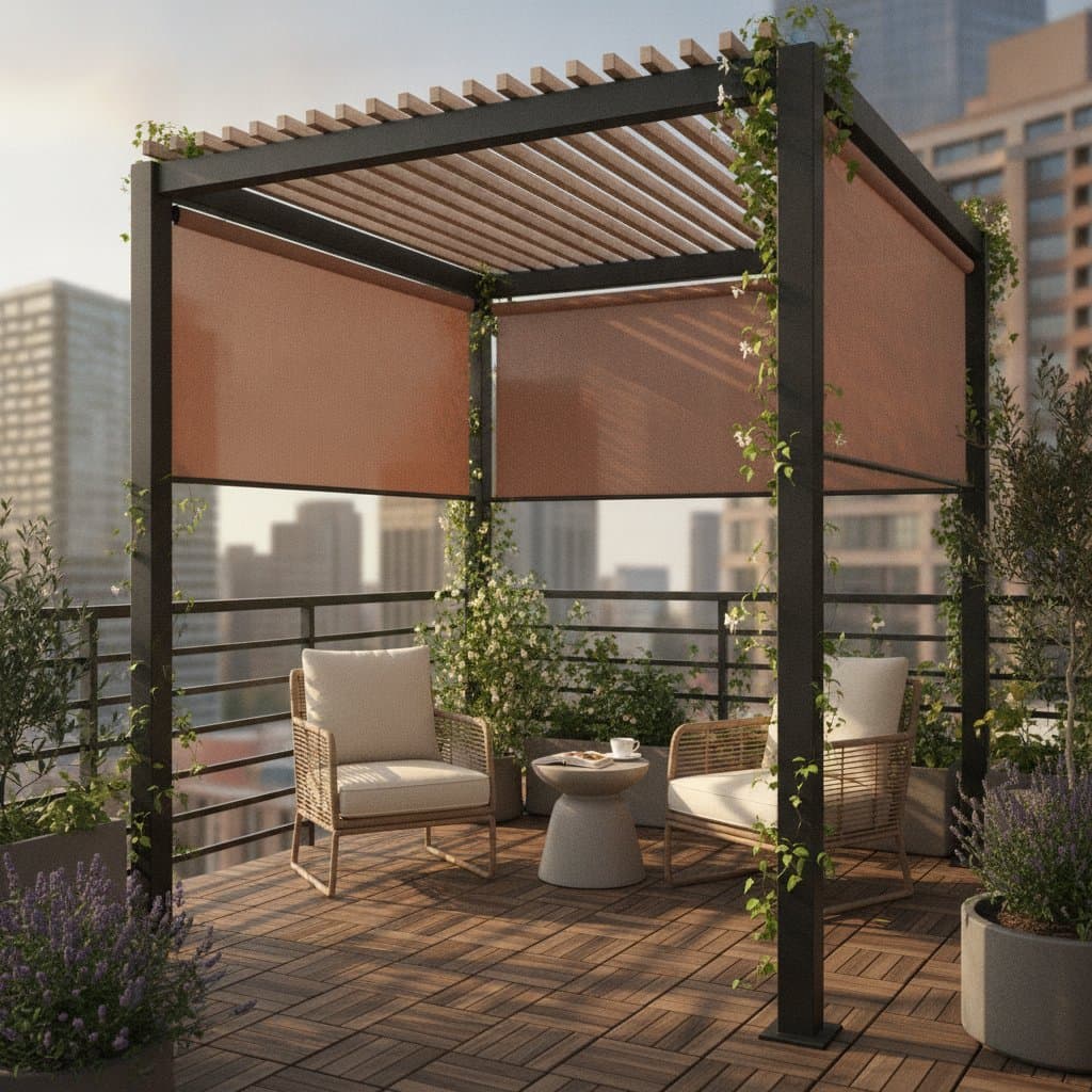Featured image for Pocket Pergolas Transform Tight Balcony Spaces Fast