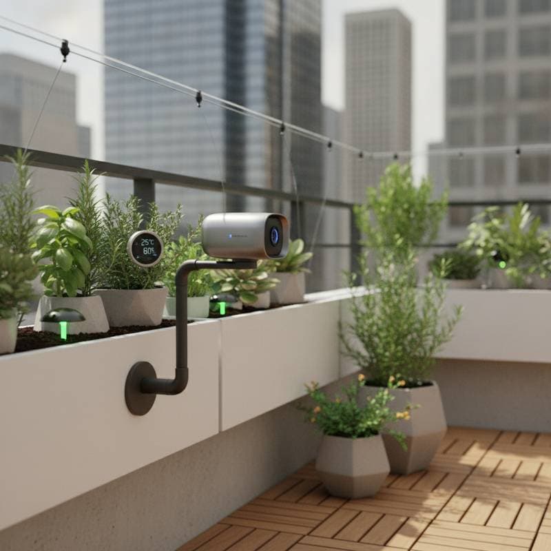 Featured image for Smart AI Cameras Monitor Your Balcony Garden 24/7